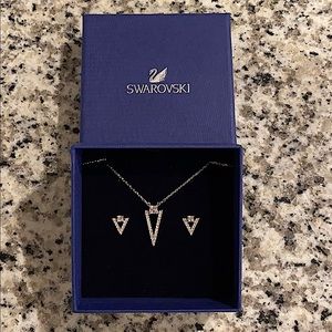 Swarovski Jewelry | Necklace and Earring Set